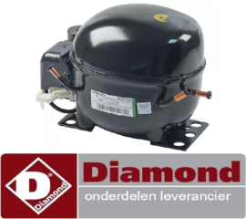 416605308 - Compressor koelmiddel R134a voor rijstkast DIAMOND CF1N/F64