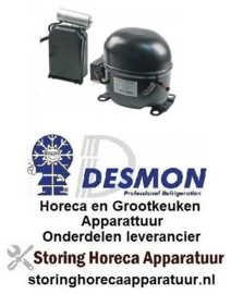 277605180 -Compressor koelmiddel R404a/R507 type MX23FBa 1HP vermogensverbruik 7/8W cilinderinhoud 23,2cm³ CSR DESMON