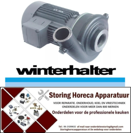 195500278 - Waspomp ingang ø 57mm uitgang ø 49mm type AF90L/2C-12 400V 50Hz fasen 3 2,7kW 3,7PS L 400mm Winterhalter