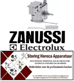 277375965 -Thermostaat RANCO type K55-L5115  L 29mm capillaire 1600mm 1NC as ø 6x4mm ELECTROLUX