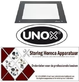 EM970KVT1156A - Buitenruit voor oven UNOX XF023GR