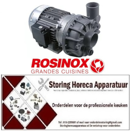 458500031 - Waspomp ingang ø 63mm uitgang ø 53mm type 1205.2528 230/400V 50Hz fasen 3 2kW 2,7PS L 330mm ROSINOX