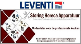 LV16404004700000 - Deurgreep voor oven quadro Oven LEVENTI