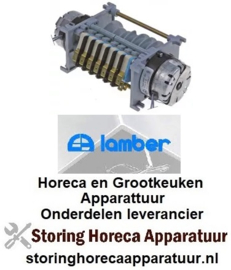 153360457 - Timer 4907DV kamers 7 looptijd 6s / 8min 24 V CDC motoren 2 LAMBER