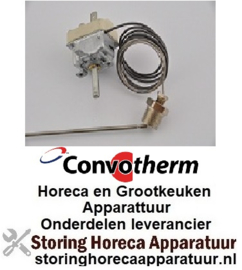 343375631 - Thermostaat t.max. 249°C instelbereik 55-249°C 1-polig 1NO 16A voeler ø 3,1mm voeler L 226mm CONVOTHERM