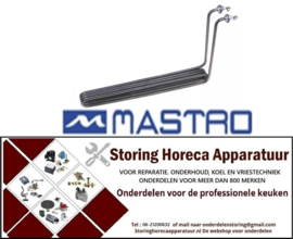 498419031 -Verwarmingselement 3400/3700W 230/240V VC 1 L 405mm B 44mm H 228mm L1 25mm L2 380mm H1 192mm Mastro