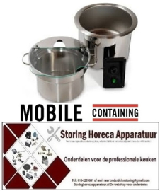 MOBILE-CONTAINING HORECA EN GROOTKEUKEN APPARATUUR REPARATIE, RESERVE ONDERDELEN