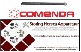 162417554 -Verwarmingselement 12500W 254/440V inbouw ø 73mm L 6150mm B 50mm H 40mm VC 3 flens ø 73mm flens COMENDA