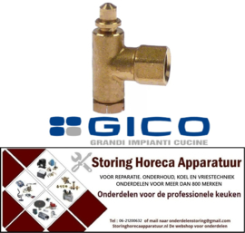 981107701 - Waakvlambranderonderstuk serie 100 sproeier ø 0,2mm GICO
