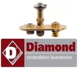 VE801100056 - Waakvlambrander 3-vlammig voor gas friteuse DIAMOND