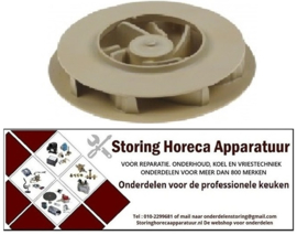 295517368 - Pompschoep ø 102mm, H 21mm rotatierichting rechts draad M10L passend voor Dihr messen 8