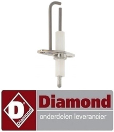 274404530200 - Ontsteking bougie voor lavasteengrill DIAMOND LPG66/T-N