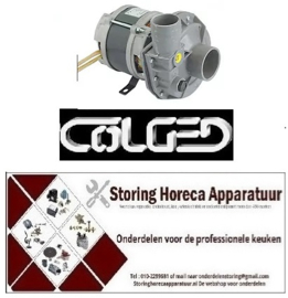 275500544 - Waspomp ingang ø 60mm uitgang ø 50mm type 4223.1900 230V 50Hz fasen 1 0,73kW - COLGED