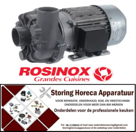 WASPOMPEN NASPOELPOMPEN ROSINOX - HORECA EN GROOTKEUKEN APPARATUUR REPARATIE ONDERDELEN