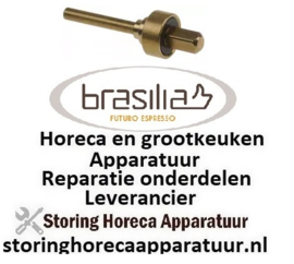 674526008 -Ventiel groep afloop L 54,3mm AD ø 16mm as ø 4,5mm koper- BRASILIA