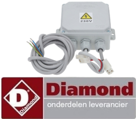 895F2718 - Printplaat 230 volt voor aardappelschilmachine DIAMOND PPF-18