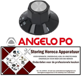 240111934 - Knop thermostaat instelbereik 30-90°C ANGELO-PO