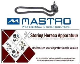 403230098 - Tank verwarmingselement 600W 230V glazenspoelmachine MASTRO GLB0037