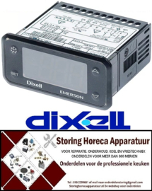 520378753 - Elektronische regelaar DIXELL inbouwmaat 71x29mm 230V spanning AC NTC relaisuitgang 3