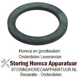 465517181 -Vlakpakking rubber OD ø 44mm ID ø 32mm materiaaldikte 3mm