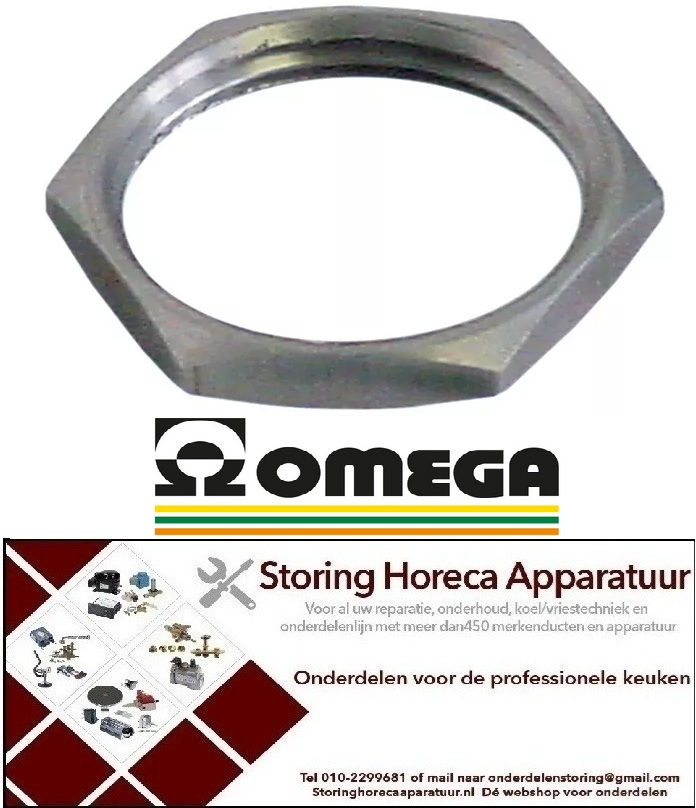 765517180 - Moer draad 1" H 5mm SB 36 RVS OMEGA