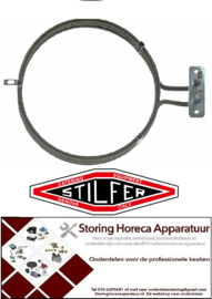 520-09950977000 - 1097 - Verwarmingselement Rond 2500 Watt voor heteluchtoven STILFER  680015