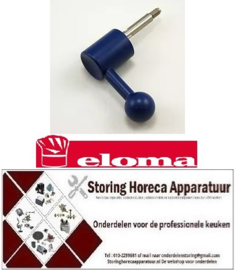 177713754 - Deurhendel 623 blauw voor oven ELOMA