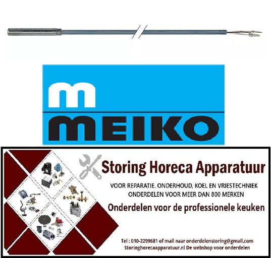 553379151 -Temperatuurvoeler NTC 10kOhm kabel PVC voeler -40 tot +110°C kabel -10 tot +100°C Meiko