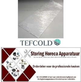 164S0109648 - Afdekking lichtbak koelkast TEFCOLD
