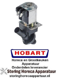 292370721 -Afvoermagneetventiel enkel recht 240V ingang 17mm uitgang 19mm 10 kunststof 50Hz Hobart