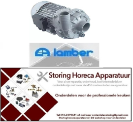 GAS314500323 - Waspomp ingang ø 63mm uitgang ø 47mm  230/400V 50Hz fasen 3 2kW LAMBER