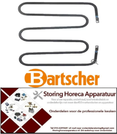 374419012 - Verwarmingselement 800W 230V contactgrill BARTSCHER