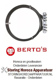 250418132 - Verwarmingselement 7350W 230V voor Bertos oven