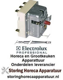 VE-601390113 -Maximaalthermostaat uitschakeltemp. 240°C 3-polig 3NC 20A voeler ø 4mm voeler L 157mm ELECTROLUX