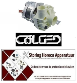 154499281 - Waspomp ingang ø 60mm uitgang ø 50mm type 42981404 230V 50Hz fasen 1 1,1kW - COLGED
