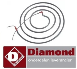 BRET/2E-R - PANNENKOEKEN PLAAT DIAMOND EUROPE HORECA EN GROOTKEUKEN APPARATUUR REPARATIE ONDERDELEN