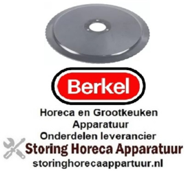 114710046 - Rondmes ø 250mm getand passend voor snijmachine BERKEL