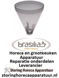 947531179 -Koffiebonencontainer zonder deksel ø 207mm H 245mm universeel BRASILIA