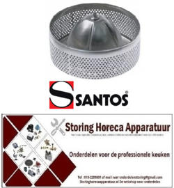 EM573650206 - Persinzet met zeef voor sappers RVS SANTOS No 10
