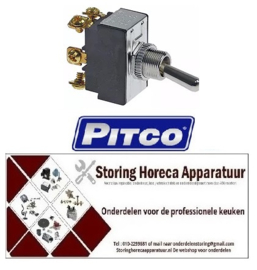 154348055 - Hevelschakelaar draad M12x0,75 2CO 250V 15A ON-OFF-ON - PITCO