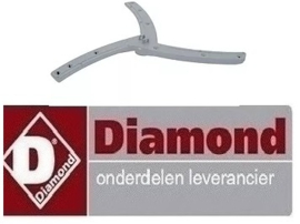 806LF3244016 -Was- en naspoelarm inbouwpositie onder vaatwasser voor COLGED voor vaatwasser DIAMOND 04d/6s