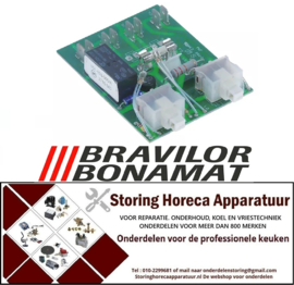 543402653 -Bedieningsprint L 80mm B 65mm knoppen 2 BRAVILOR - BONAMAT
