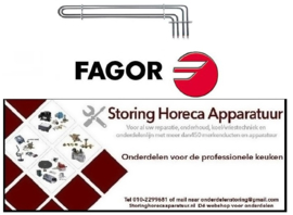 639416620 -Verwarmingselement 3000W 230V VC 2 L 570mm B 100mm L1 70mm L2 500mm B2 70mm flens L 100mm FAGOR