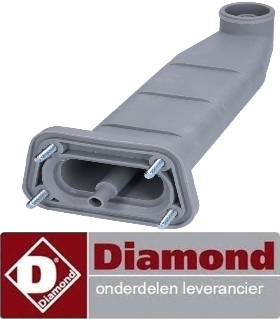 71669017 - Wasarmhouder inbouwpositie boven voor doorschuifvaatwasser DIAMOND 015-25D