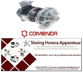 207499045 -Pomp ingang ø 45mm uitgang ø 40mm type 4268.2350 230V 50Hz fasen 1 0,45kW 0,6PS L 205mm COMENDA