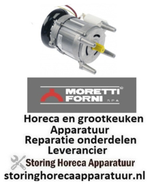 170500821 -Motor 370W 230V 50Hz fasen 1 schacht ø 14mm flens ø 160mm 1400U/min ø 140mm H 180mm L 220mm Morreti