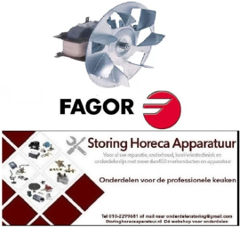 762601513 -Heteluchtventilator 220-240V 41W L1 60mm L2 12mm L3 25mm L4 87mm ventilatorblad ø 154mm FAGOR