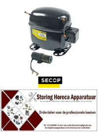 235605076 - Compressor koelmiddel R134a type SC18G 220-240V 50Hz HMBP volledig hermetisch 13,7kg 1/2HP - SECOP