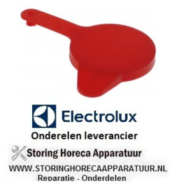 437551438 - Afsluitdop voor chemiebak rood passend voor combi-steamer ELECTROLUX