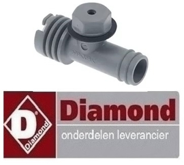195144992 -Terugslagventiel voor afvoer slang ø 31/21mm voor vaatwasser DIAMOND 04d/6s